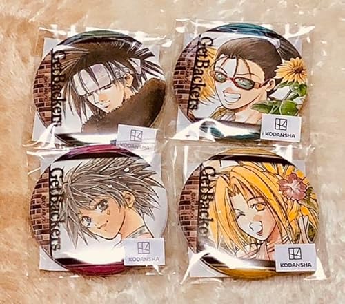 奪還屋 GetBackers 缶バッジ 奪還屋 GetBackers 缶バッジ