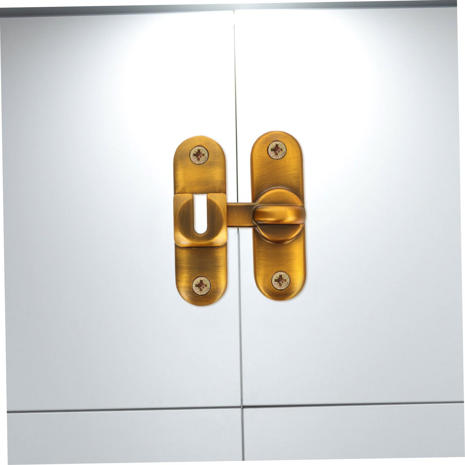 Gadpiparty 5ensembles Loquet De Sécurité Acier Inoxydable Pour Porte Coulissante Latch Résistant Pour Bâtiments Salles De Bain Et Plus