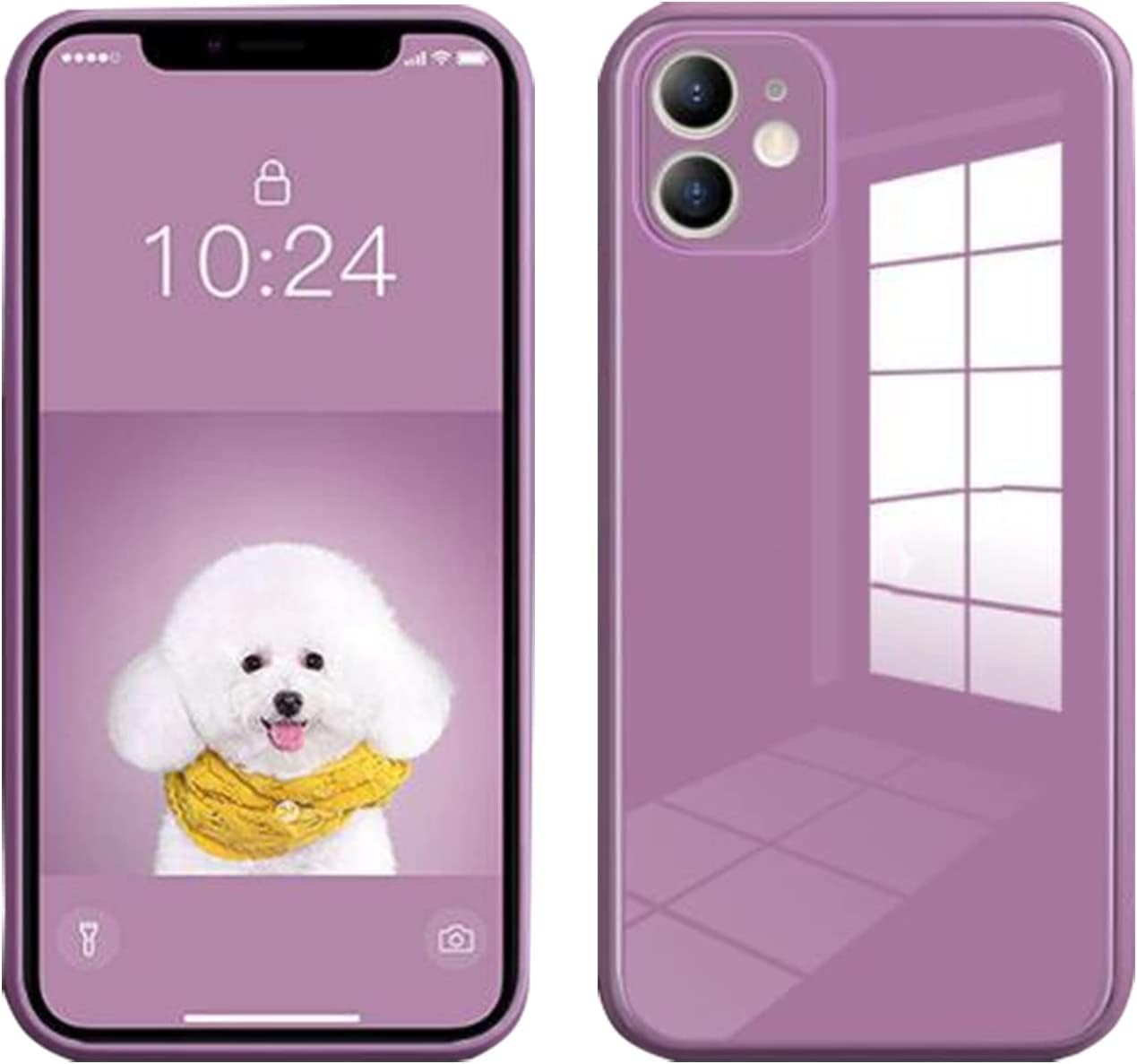 Coque paillettes violette iPhone 14 Plus pour sublimer vos soirées - 8