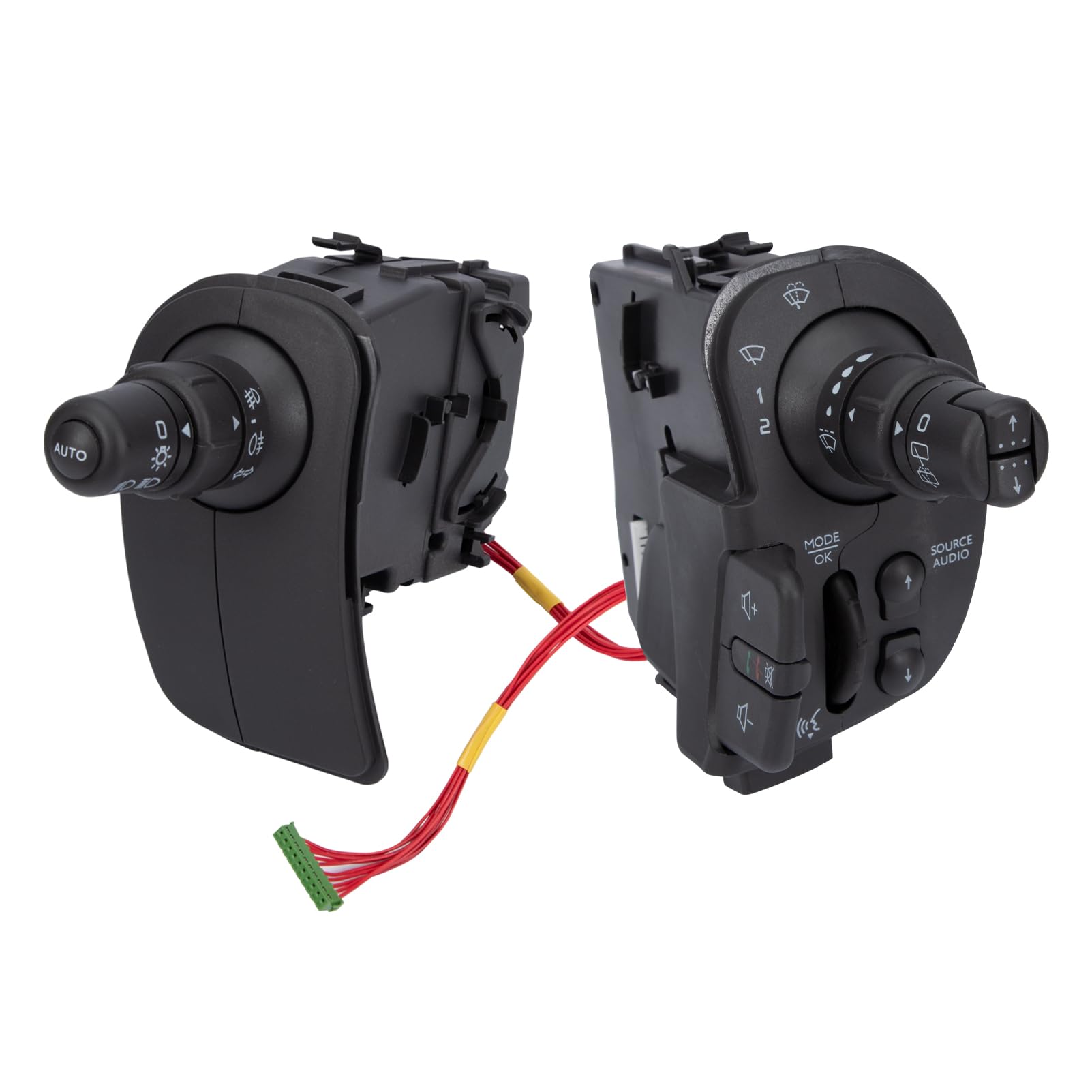 Commodo Commutateurs Clignotants Kangoo 2 Grand Modus Clio III | Gauche et Droit Essuie-glace,Commandes Réglages Audio,7701057088 7701057090