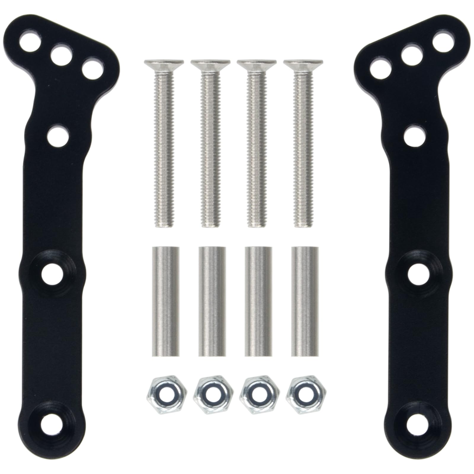 HobbyMarking Aluminum Front Shock Plate/Damper Tower for Tamiya ORV Chassis The Frog Subaru Brat RC Off-Road Car Option Parts