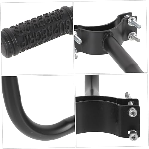 Miniatura 7 de HEASOME Asientos para niños al aire libre, barandillas de mano para suministros de bicicleta al aire libre, empuñaduras de mango de scooter