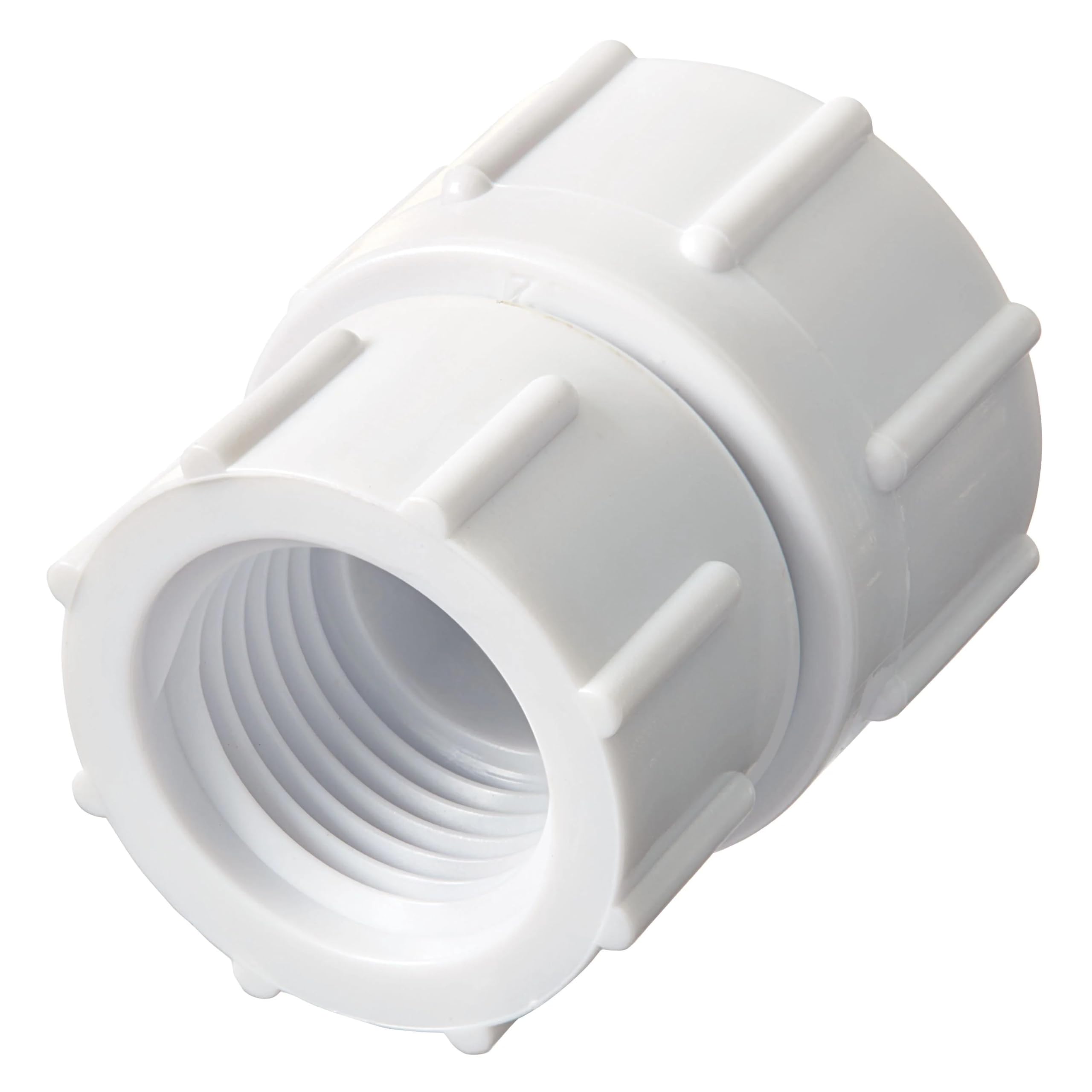 Orbit Paquete de 5 mangueras giratorias FNPT de 1/2 pulgada x 3/4 pulgadas FHT PVC a tubo adaptador