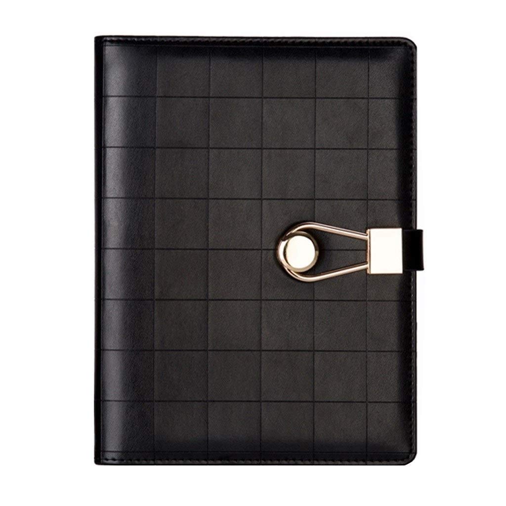 Taccuino con foglio sfuso, personalità, taccuino alla moda, apprendimento creativo, forniture per ufficio, diario, agenda, blocco note, taccuino, colore nero