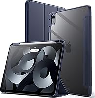 Vista 8 de JETech - Funda para iPad Air de 11 Pulgadas M3/M2 (2025/2024), iPad Air 5/4 (2022/2020 5ª/4ª) con Soporte para Lápiz, Funda de Tableta delgada