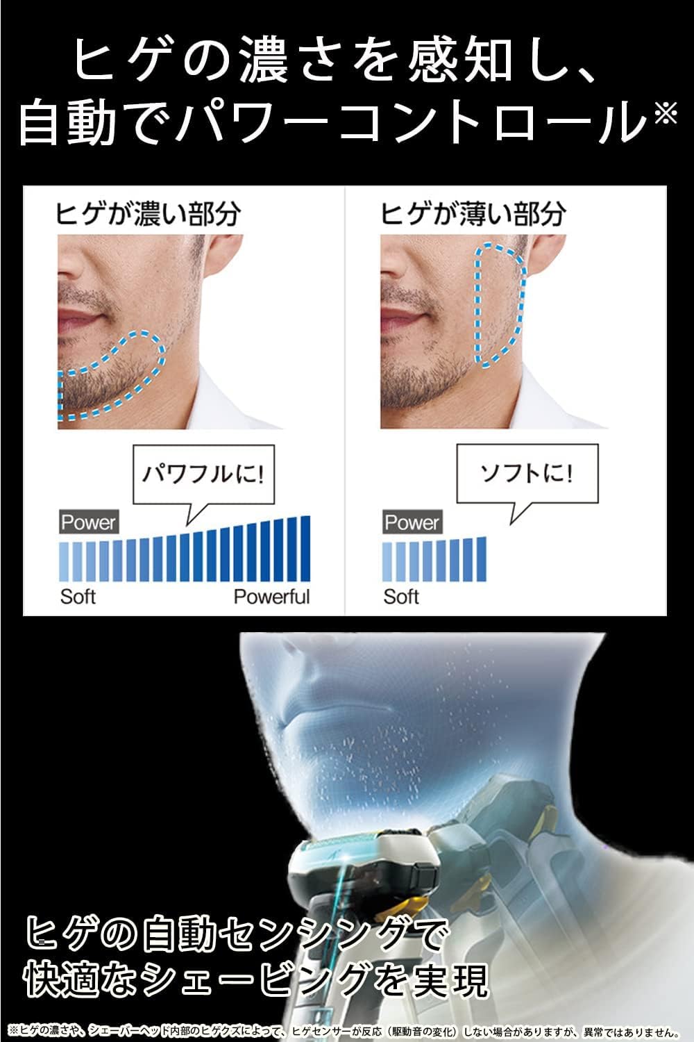 Amazon | パナソニック ラムダッシュ メンズシェーバー 3枚刃 シルバー