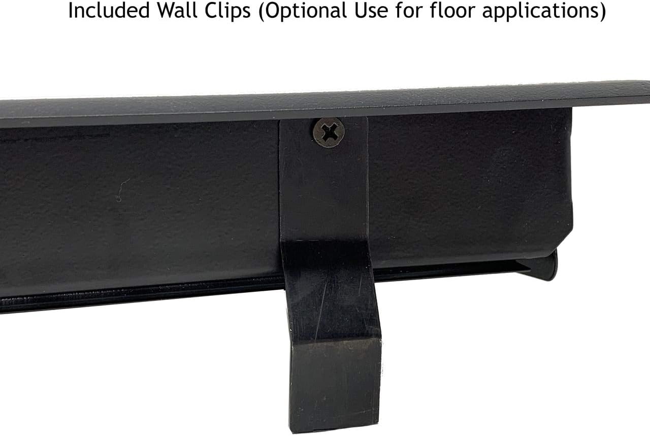 Madelyn Carter Baroque Floor and Wall Registers - Oil Rubbed Bronze (Cast Brass Core) 4" x 12" (Overall Size: 5-1/2" x 13-1/2")