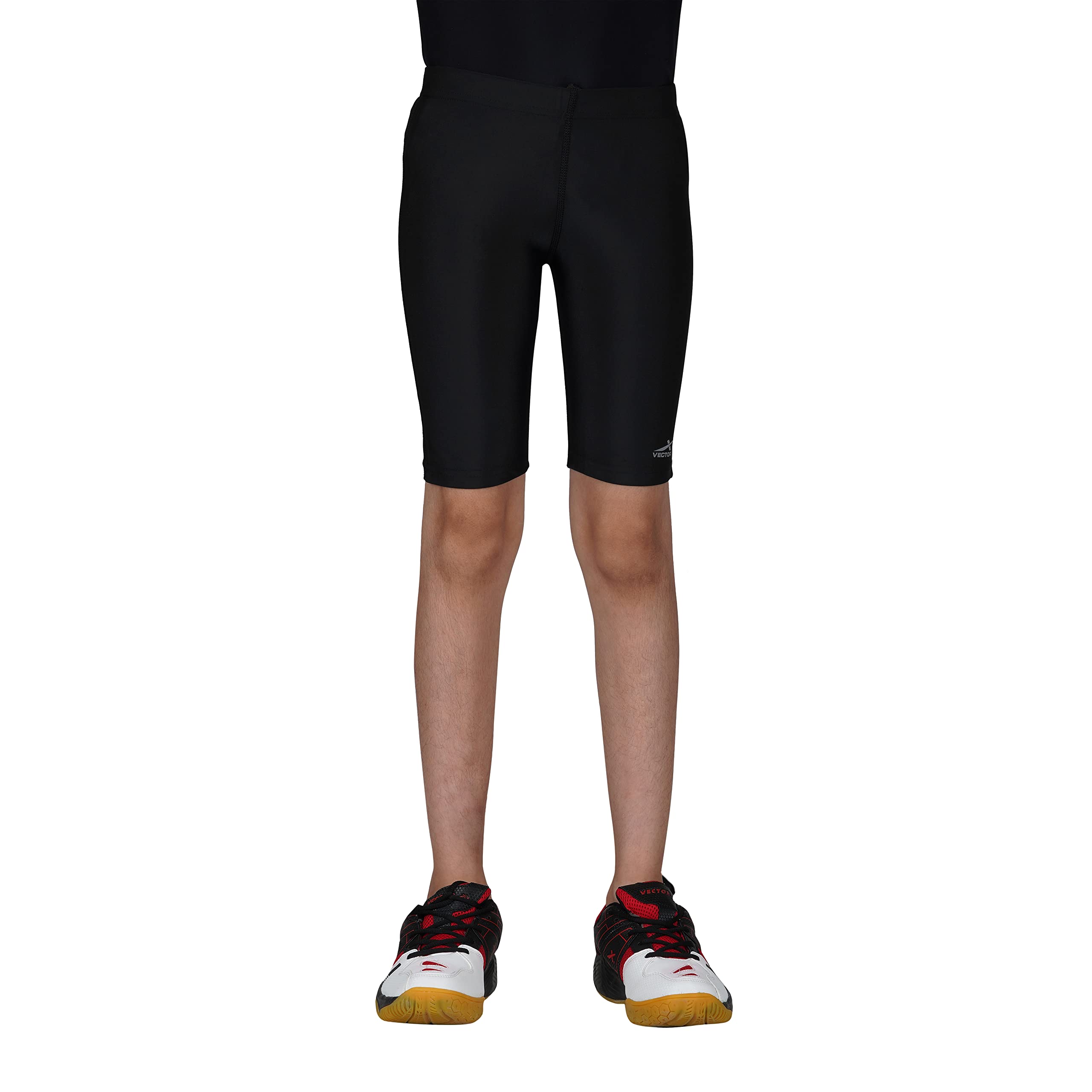 COMBAT-001 Compression Wear Shorts for Kids (Black) (28)