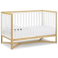 Vista 9 de Delta Children Tribeca - Cuna convertible 4 en 1, color blanco bianca/natural