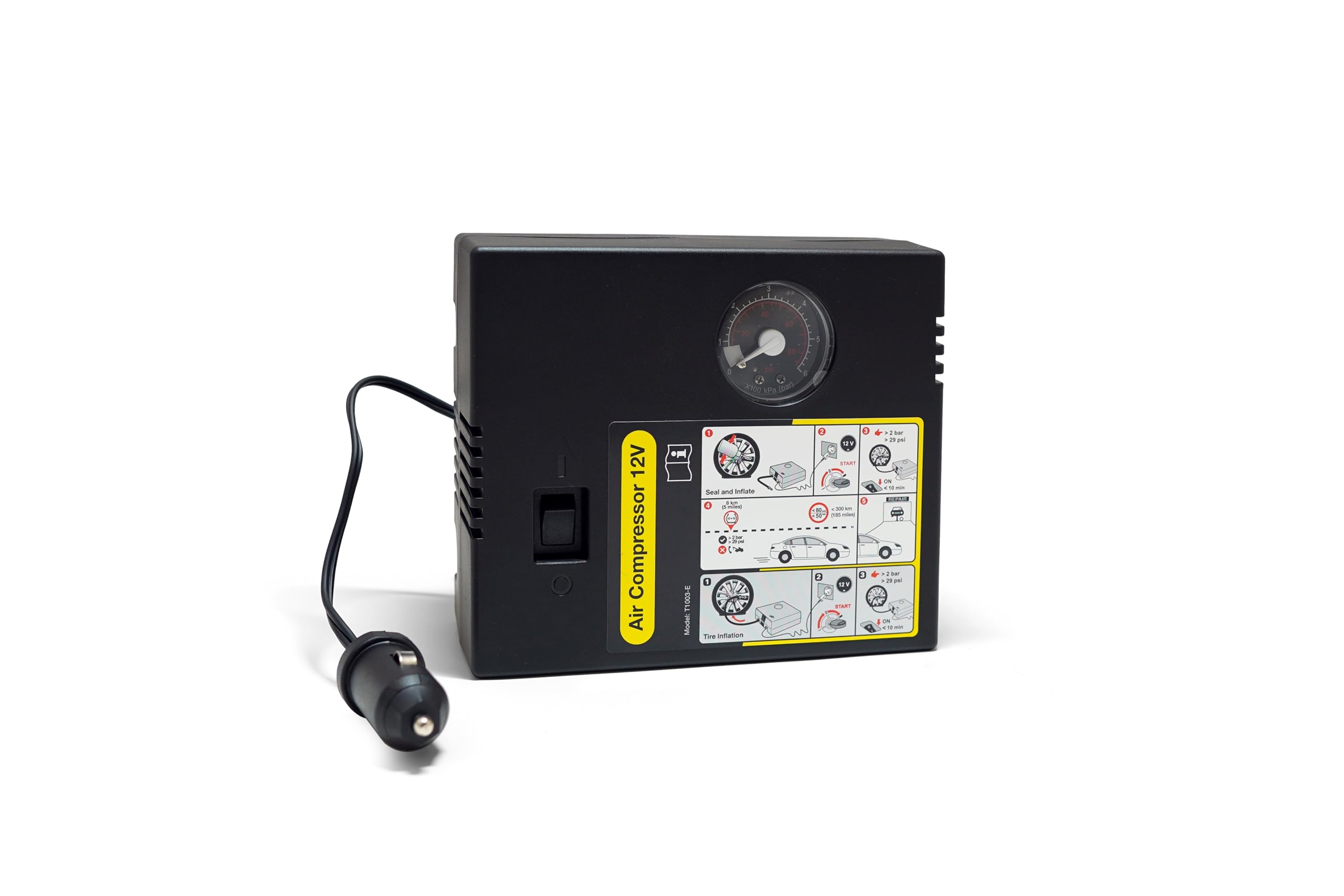 Kit Riparazione Pneumatici MAXTOOLS TR300 - Per SUV E Fuoristrada | Con Compressore 12V E Sigillante - Foto 9