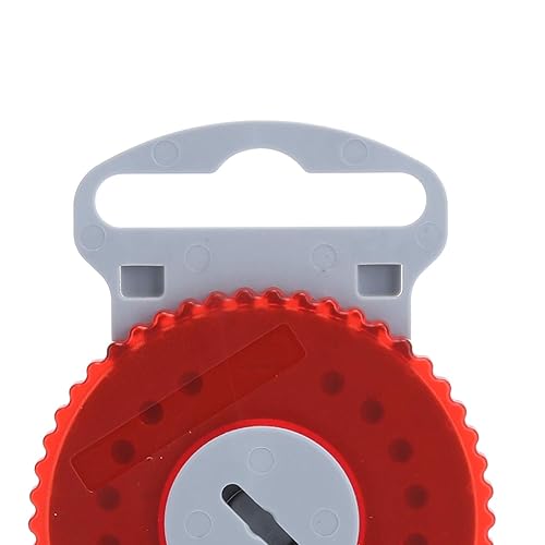 Miniatura 2 de Dustpro, filtros de protección auditiva de cera para oídos compatibles con protectores de cera Hf4 Pro, audífonos y amplificadores (rojo)