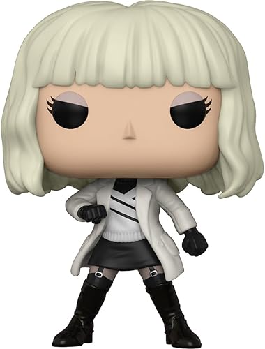 Miniatura 3 de Funko Lorraine Broughton [White Coat]: Atomic Blonde x POP! Figura de vinilo de películas y 1 Pop! Paquete de protectores gráficos de plástico PET
