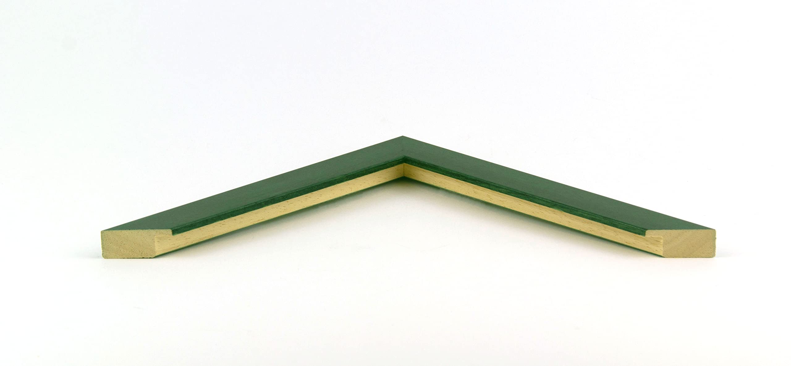 myposterframe Bilderrahmen 100 x 150 cm Juliet Grün mit klarem Kunstglas (2mm)