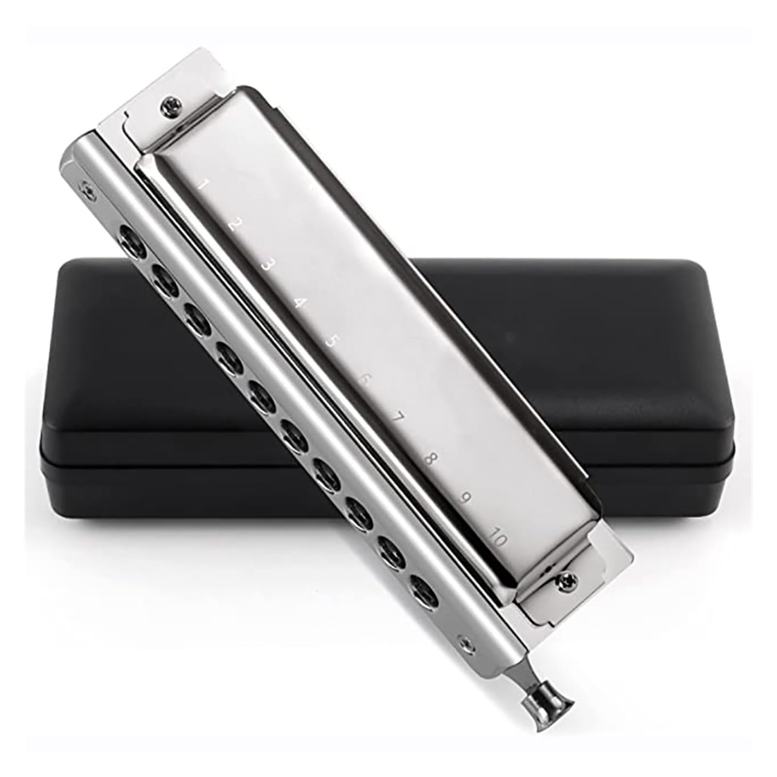 Mundharmonikas Chromatische Mundharmonika Tonart C Professionelles Musikinstrument