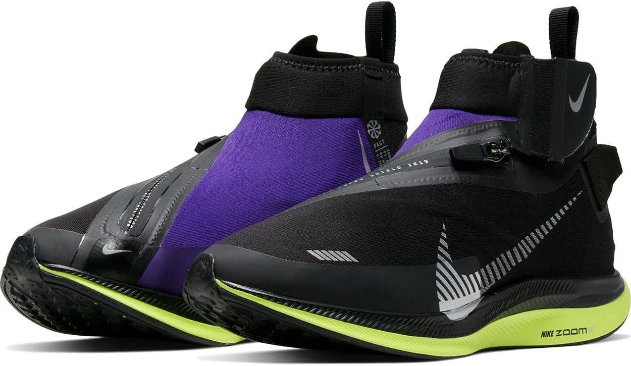 Nike Zoom Pegasus Turbo Shield Wp para mujer Cj9712-001, Negro/Metálico  Plata Voltaje Púrpura, 10 : Amazon.com.mx: Ropa, Zapatos y Accesorios