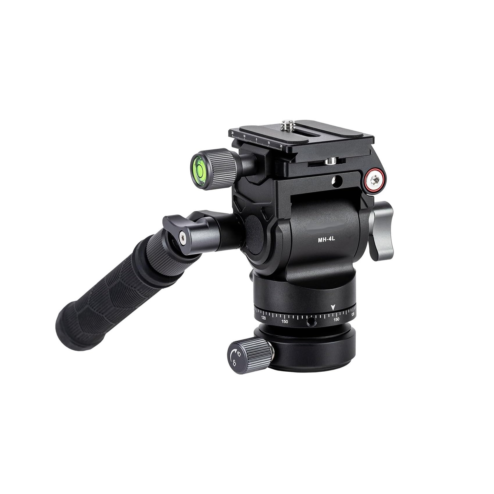 Testa for treppiede video DSLR panoramica leggera