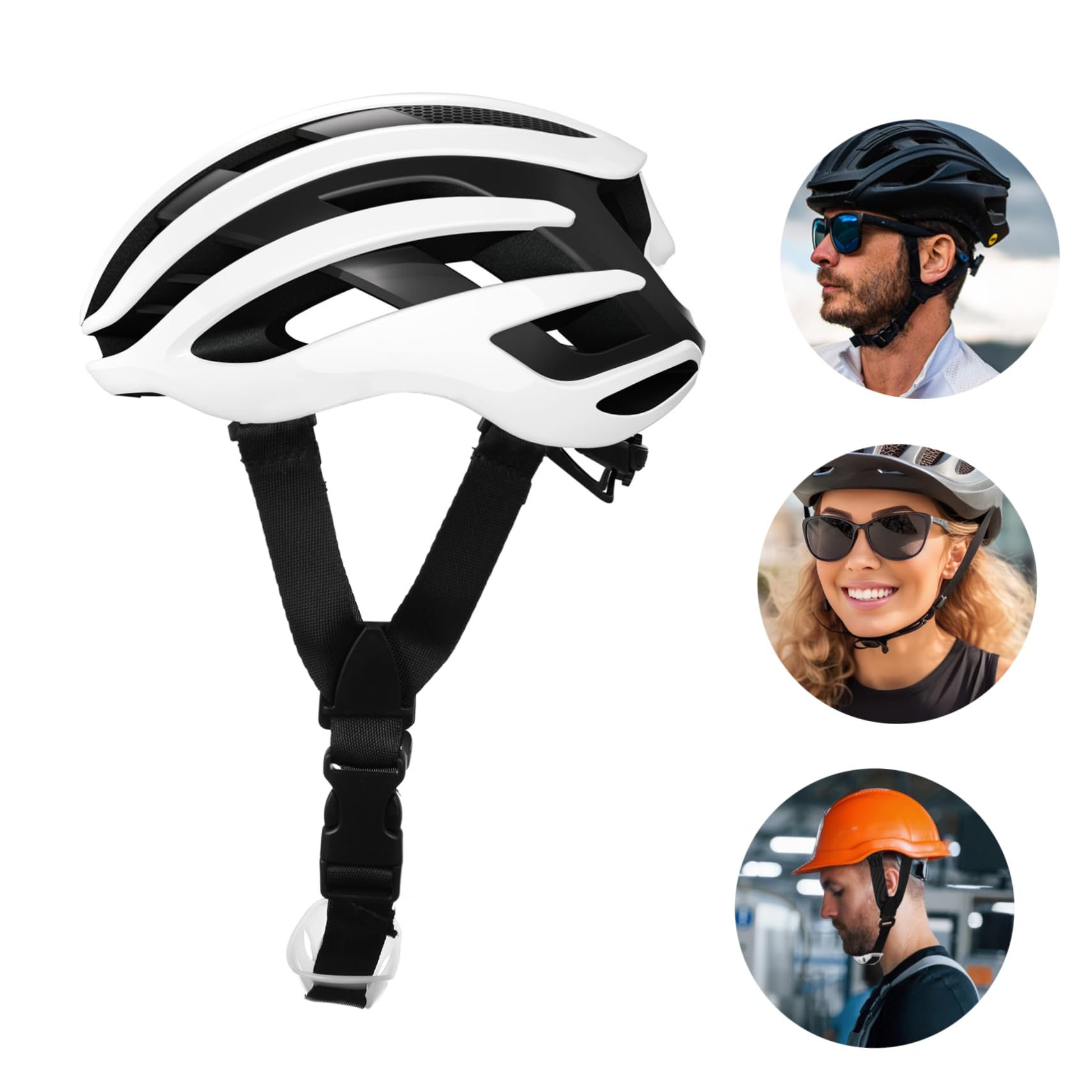 STOBOK 10 Sätze Verstellbarer Kinnriemen Für Sicherheitshelme Ersatz Kinnband Für Bauhelme Komfortabel Installieren Kompatibel Mit Meisten Helmen Baustellen 6 Stück * 10