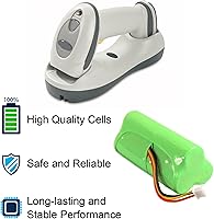 Vista 4 de HQRP El paquete de baterías funciona con el escáner de código de barras inalámbrico Motorola Symbol LI4278 DS6878 LI-4278 DS-6878