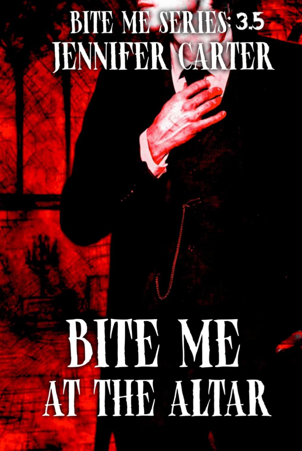 Bite Me at the Altar: MM Vampire wedding, paranormal romance, dark humor, novella (Bite Me Series)