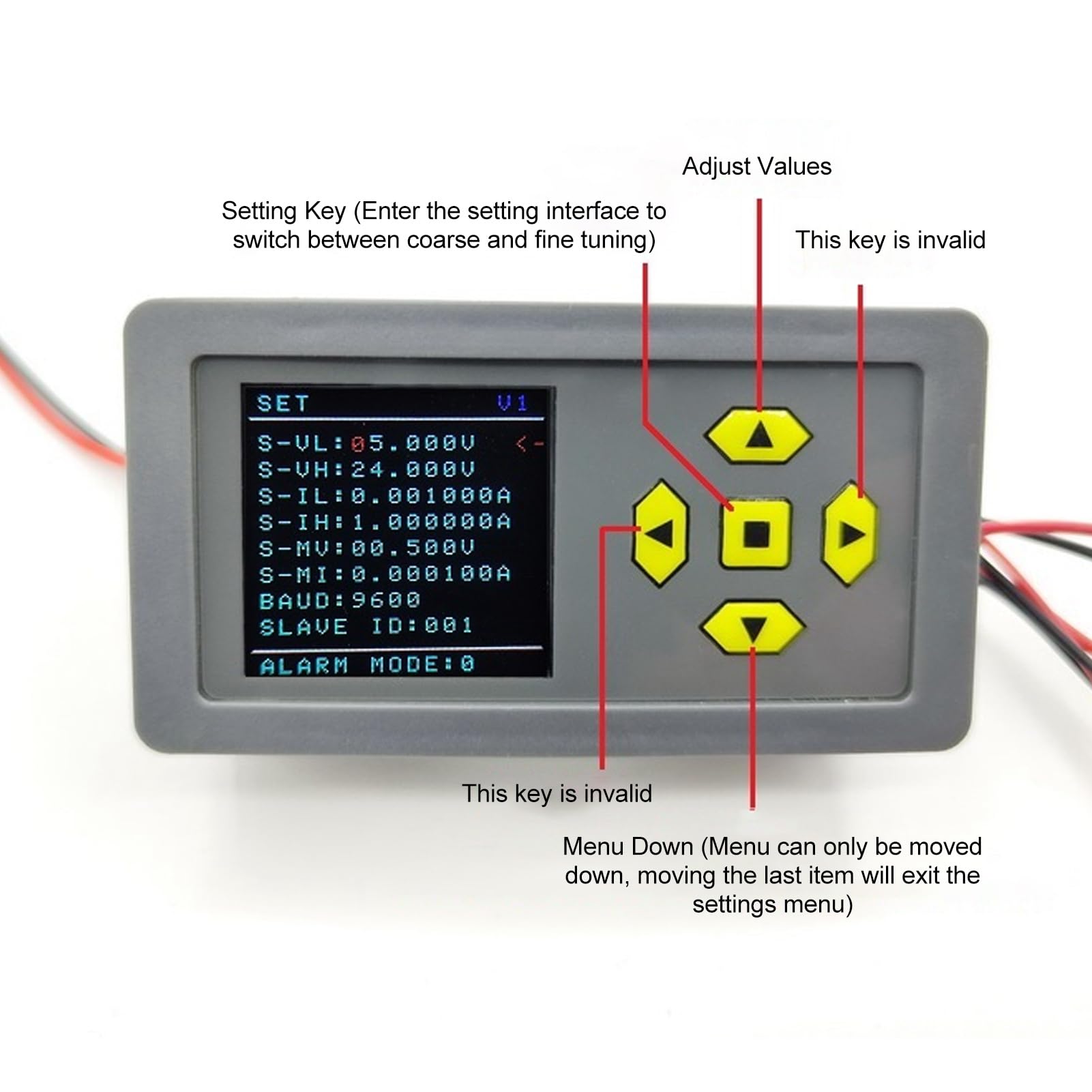 Amazon.co.jp: DC 0.001-30V 1uA-3A LCDディスプレイ カラー