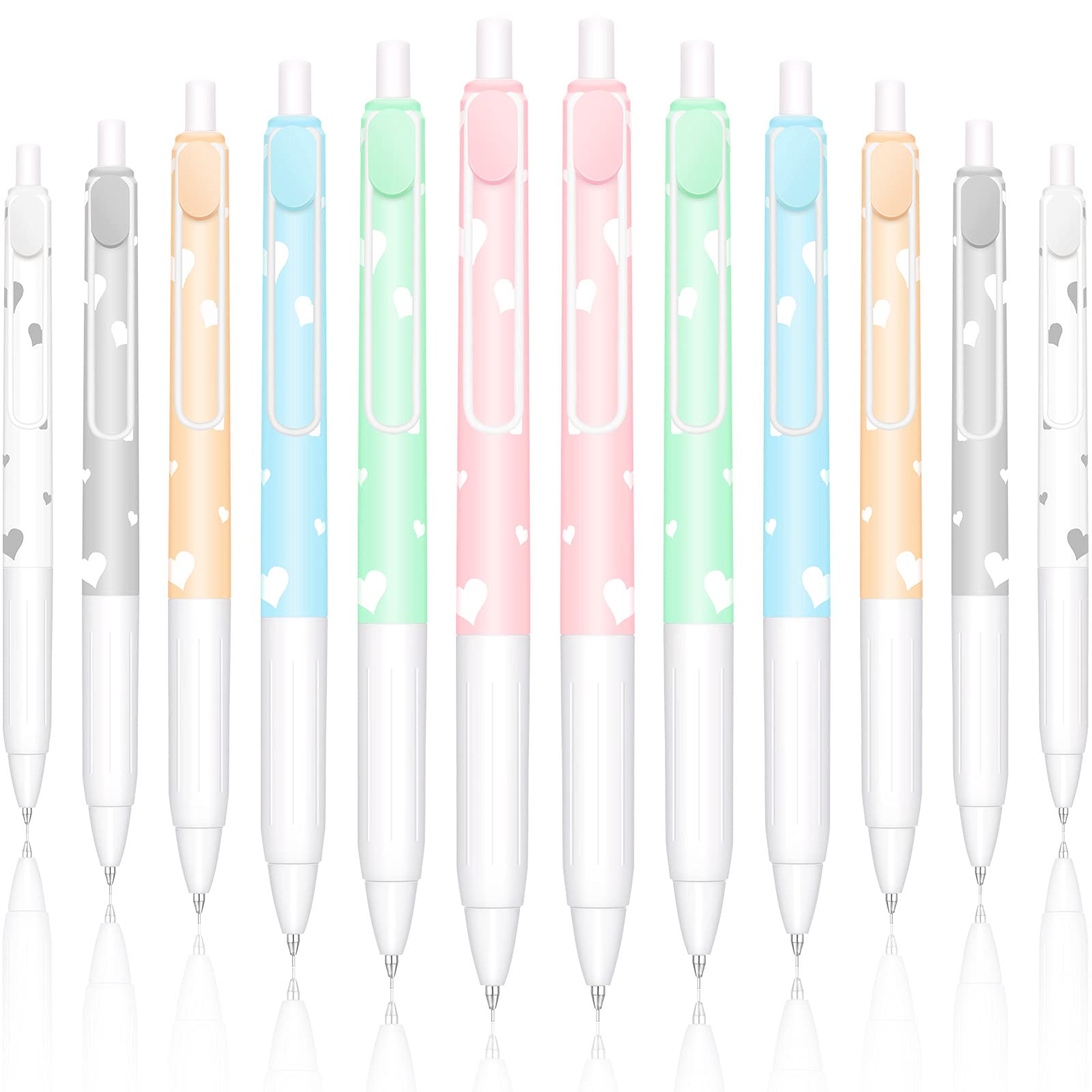 Buy 12 Pieces Mechanical Pencils 0.5 mm Refillable Drafting Colored