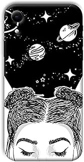 جراب خلفي بطباعه سبيس جيرل لهاتف ايفون اكس ار من كيس بوكس، بولي كربونات، متعدد الالوان