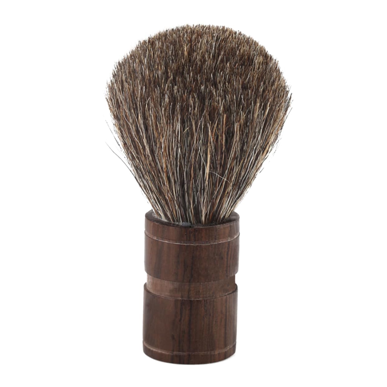 FRCOLOR Men's Beard Brush Bristle Mustache Goatee Shaving Tool Natural Wooden Handle Portable Facial Care