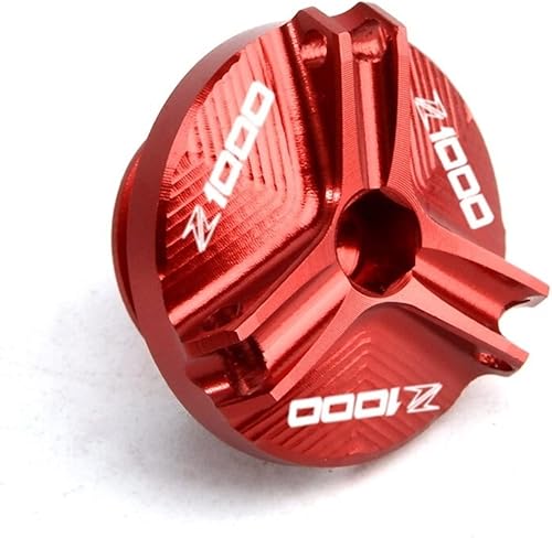 Miniatura 2 de F - Cubierta magnética de aluminio para tapón de drenaje de aceite para Kawasaki Z1000 Z1000r 2010-2019 2018 Z900 2017-2022 Z1000sx Y (color  Z900