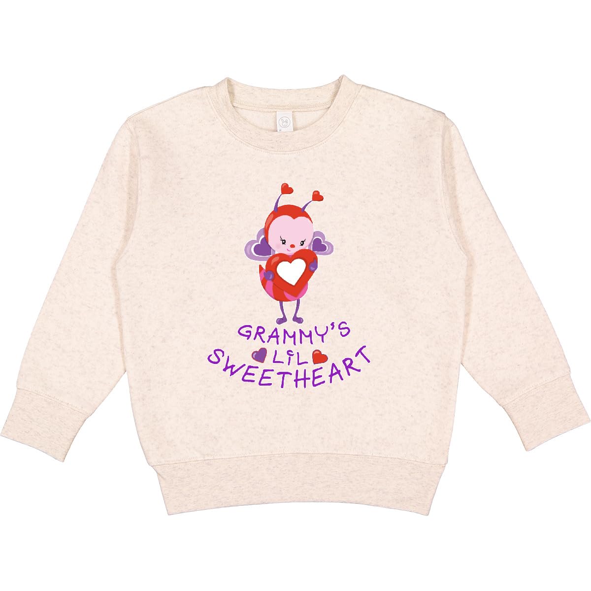 inktastic Grammy's Lil Sweetheart Toddler Sweatshirt 3T Natural Heather 27988
