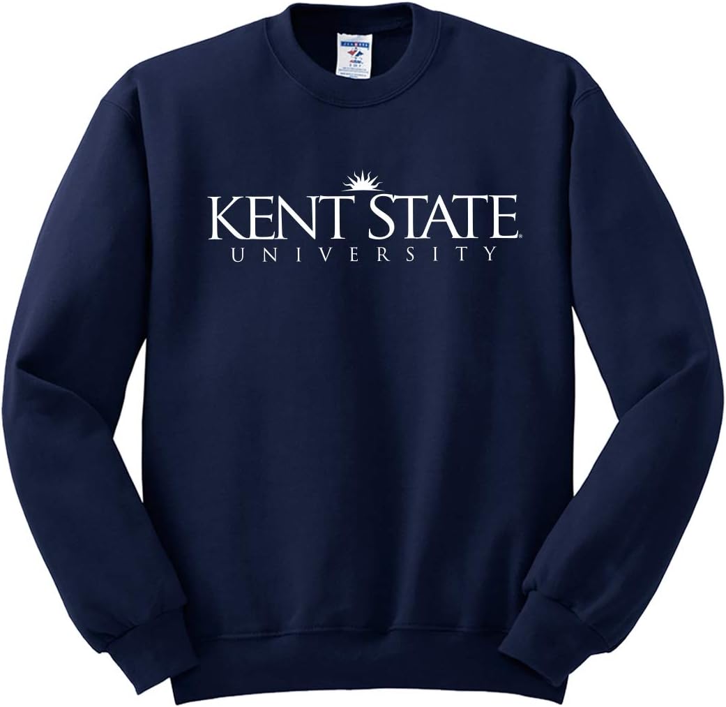 Sorority Letters Shop Kent State University Crewneck Sweatshirt - Logo Fleece Sweatshirt