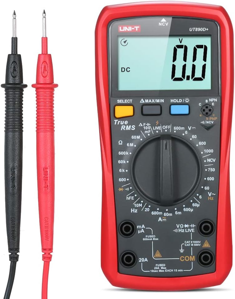 Uni-T Andoer UT890D+ Digital RMS Handheld Mini Universal Meter