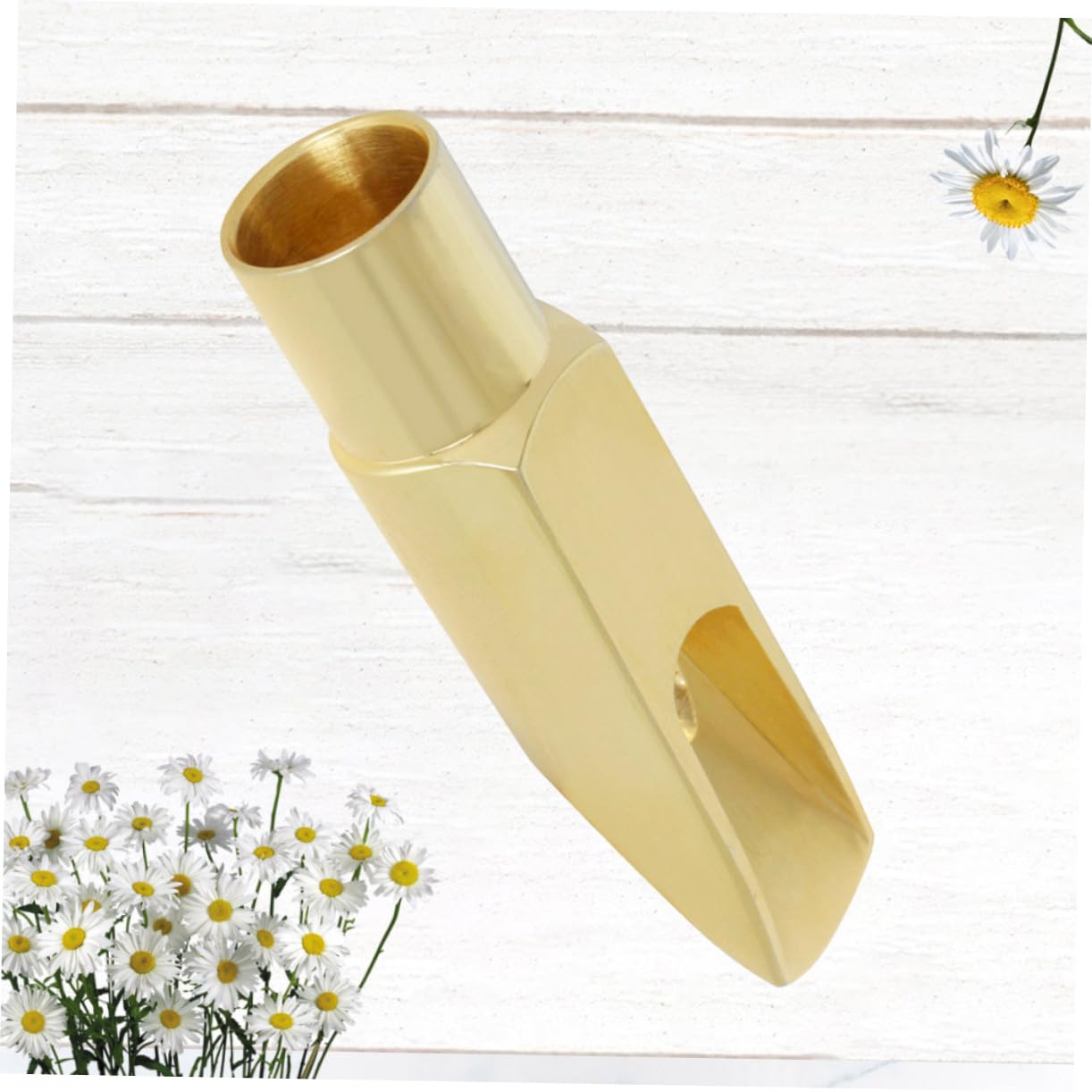 HEMOTON Accessori Per Sassofono - Sassofono Soprano in Metallo Lucidatura Manuale Per Un Suono Ricco E Durevole
