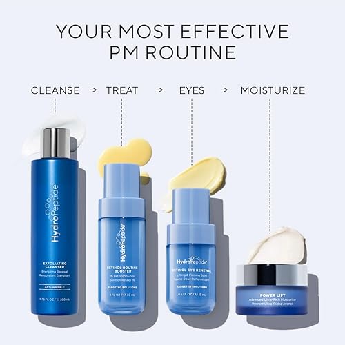 Miniatura 5 de HydroPeptide Retinol Eye Renewal Lifting & Reafirming Eye Balm con 0.65% Complejo Universal Tri-Retinol, 0.5 onzas