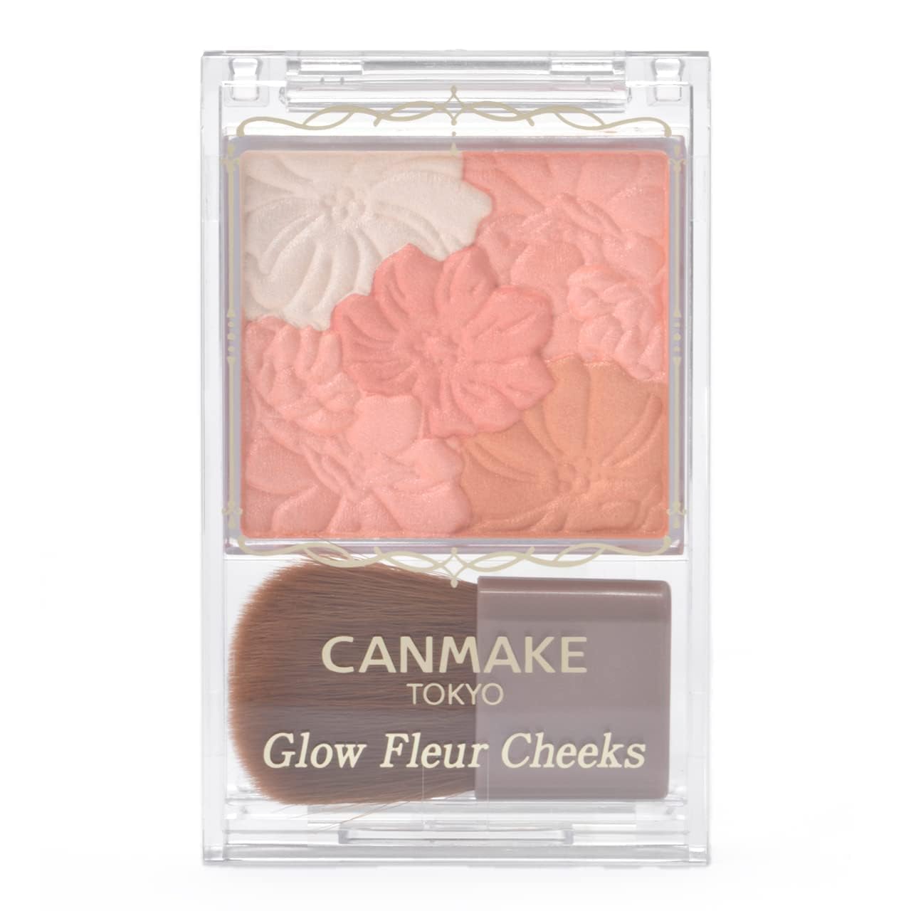 CANMAKE Glow Cheeks, No. 03 Fairy Orange Fleur, 1 Ounce