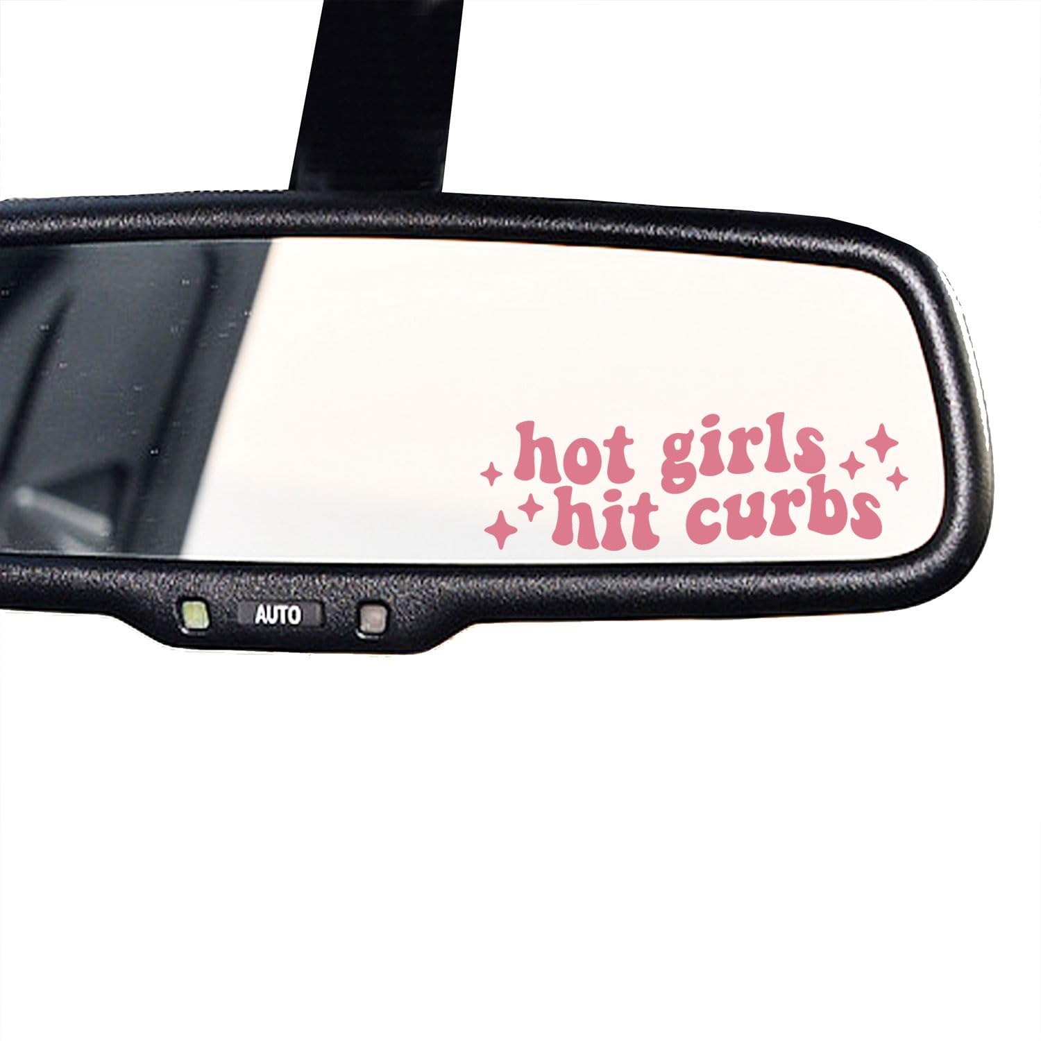 2 x Hot Girls Hit Curbs Vinyl Decal, Water Bottle Sticker, Car Rearview Mirror, Laptop Bumper Sticker, Funny Bumper Sticker, Cute Car Sticker, Car