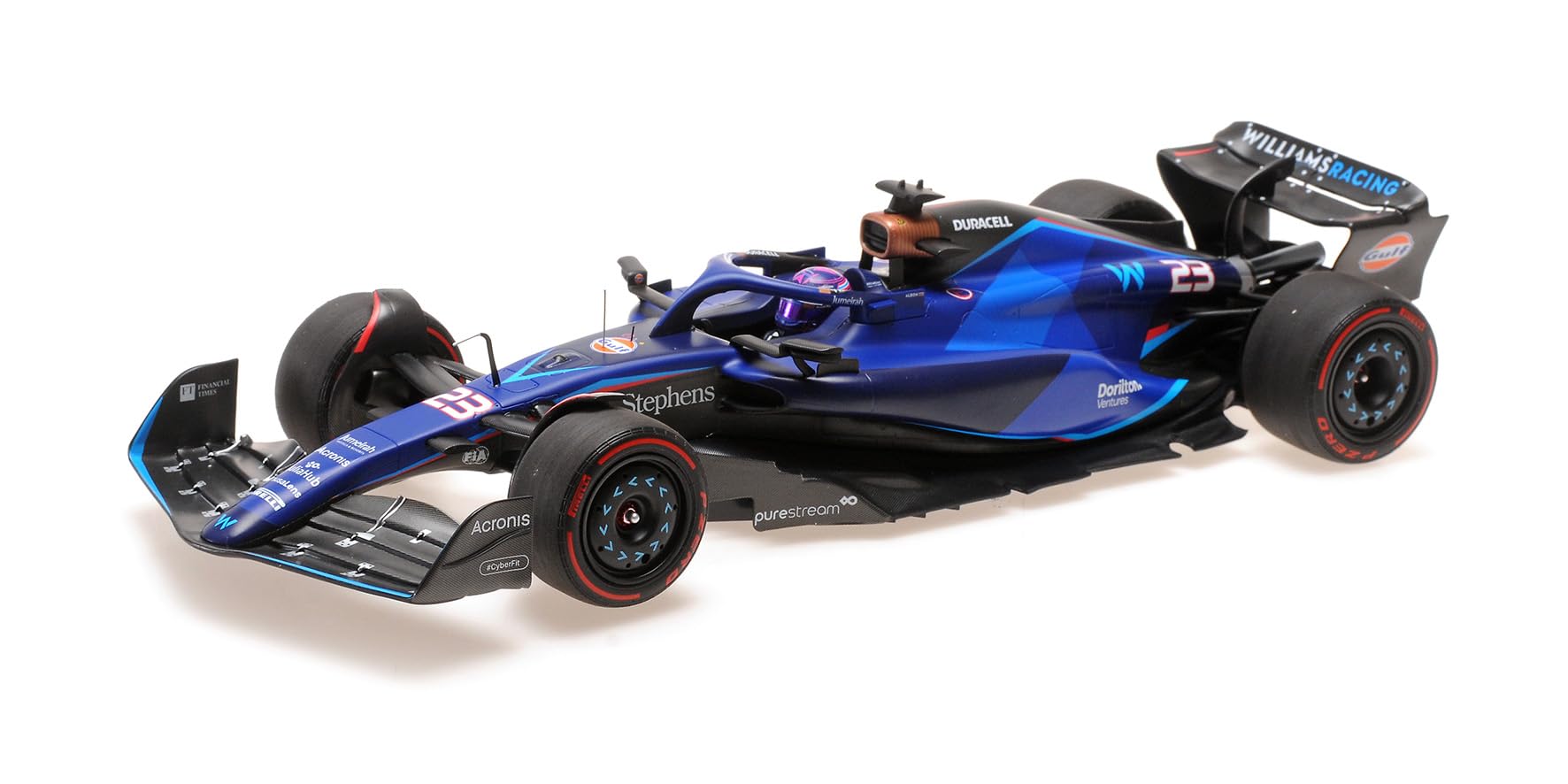 日本未発売　ビッグスケールF1コレクション　ウィリアムズ　FW45 アルボン スパーク 1/18 ウィリアムズ F1 FW45 2023 F1 イギリスGP 8位