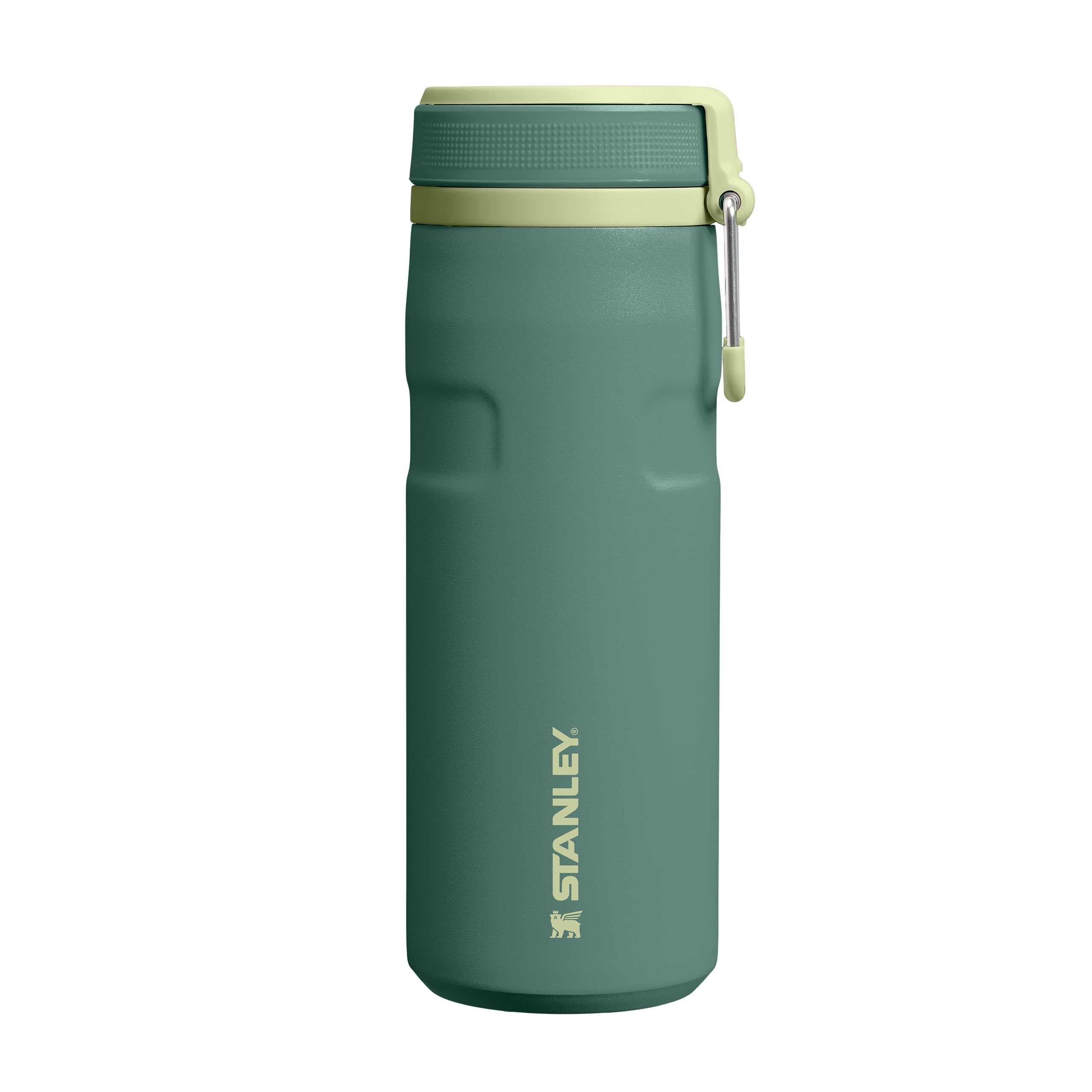 Stanley 1913 IceFlow Bottle Twist Flip 0.47L - Cold for 12 Hours - Iced for 3 Days - Dishwasher Safe - Recycled Stainless Steel - BPA Free - Double Wall Vacuum Insulation - Shale — image 1