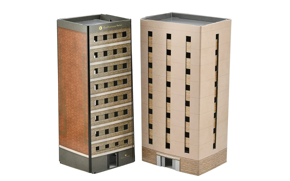Tommy Tech Carta Strutturata C03 Eco-Lucture C03 Business Hotel Mansion Diorama Forniture
