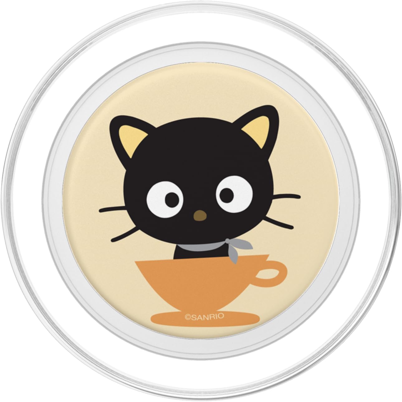 Chococat Coffee Cup PopSockets Stand for Smartphones and Tablets PopSockets PopGrip for MagSafe