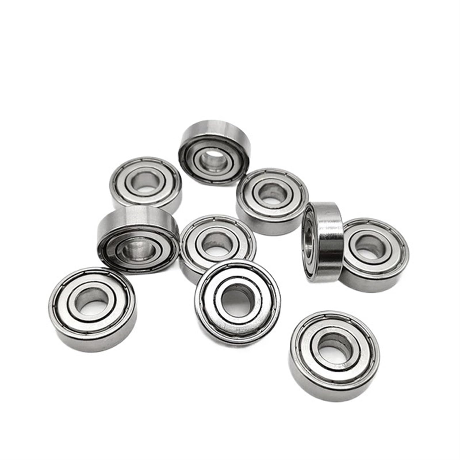 Deep Groove Double Rubber Seal Bearings 10pcs 608ZZ 8x22x7mm ABEC-7 Miniature Ball Bearings