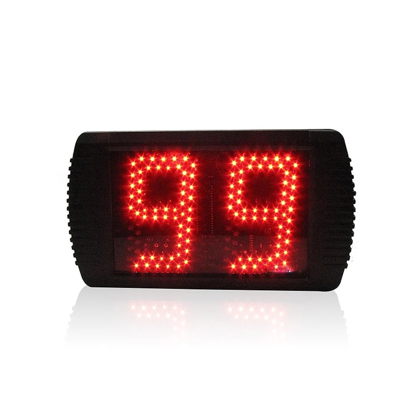 JVDDI LED Custom Time Countdown For Basketball Game, Portable Shot Clock, Timer For Basketball Court, 5 In(Suit A)