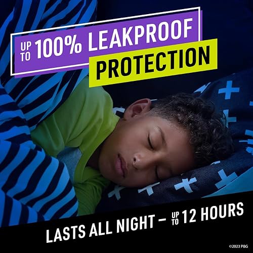 Miniatura 5 de Pampers Ninjamas + Oral-B Cepillo de dientes, pantalones de entrenamiento nocturno para niños, 88 unidades, talla SM y Oral-B Kids Power Cepillo de