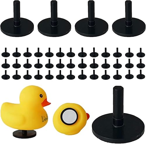 20 tapones de pato, montaje de pato de goma, soporte de pato de goma para Jeep Dash y pantalla fija, regalo para los amantes de Jeep, incluye