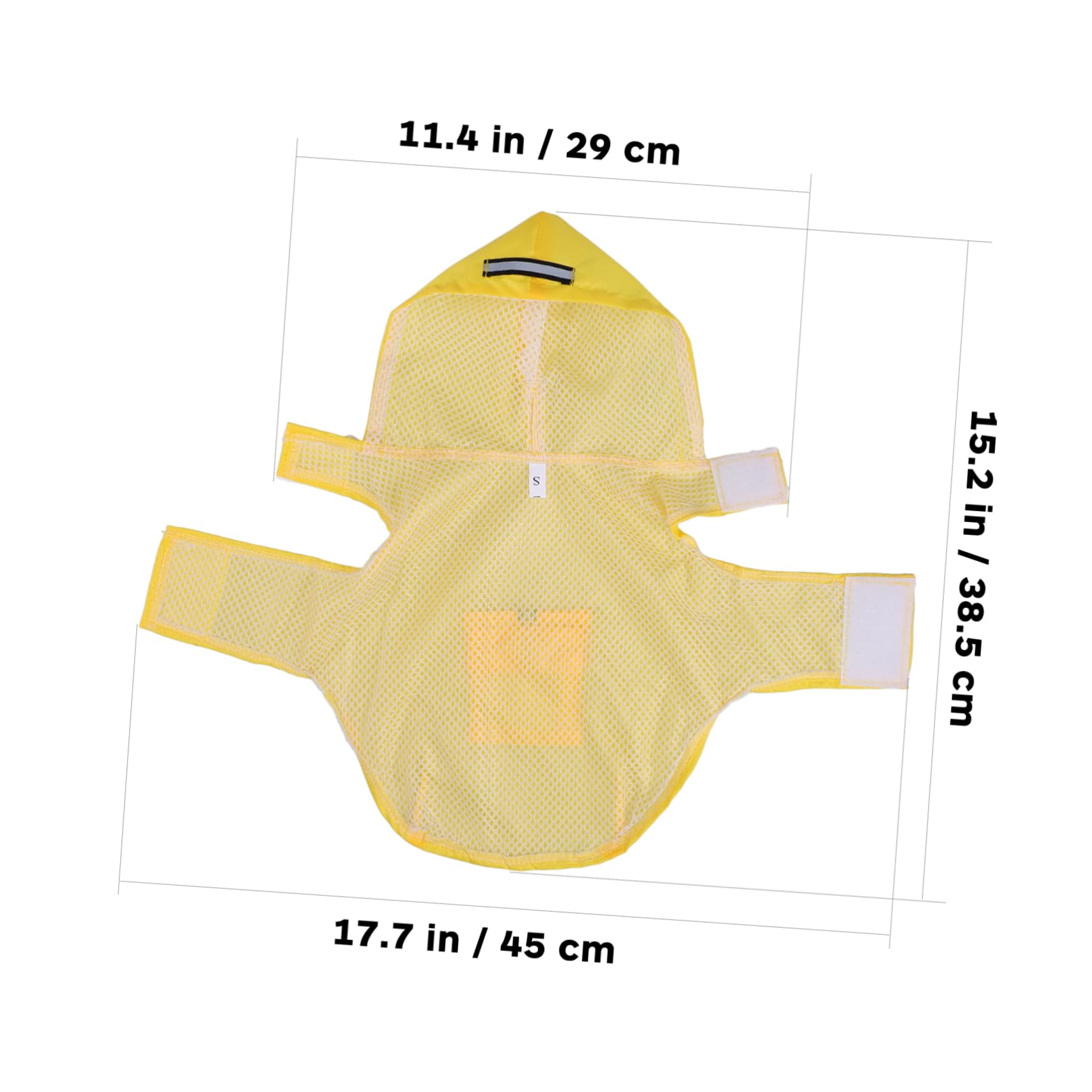 HEMOTON Large Dog Raincoat Waterproof Dog Raincoat with Hood for Outdoor Walks