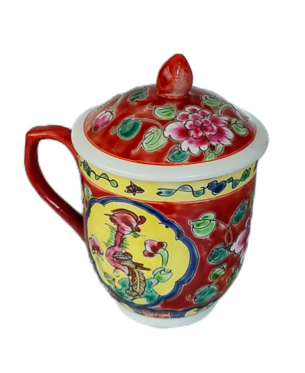 プラナカン　蓋付き椀 プラナカンの蓋碗 : お茶のじかん