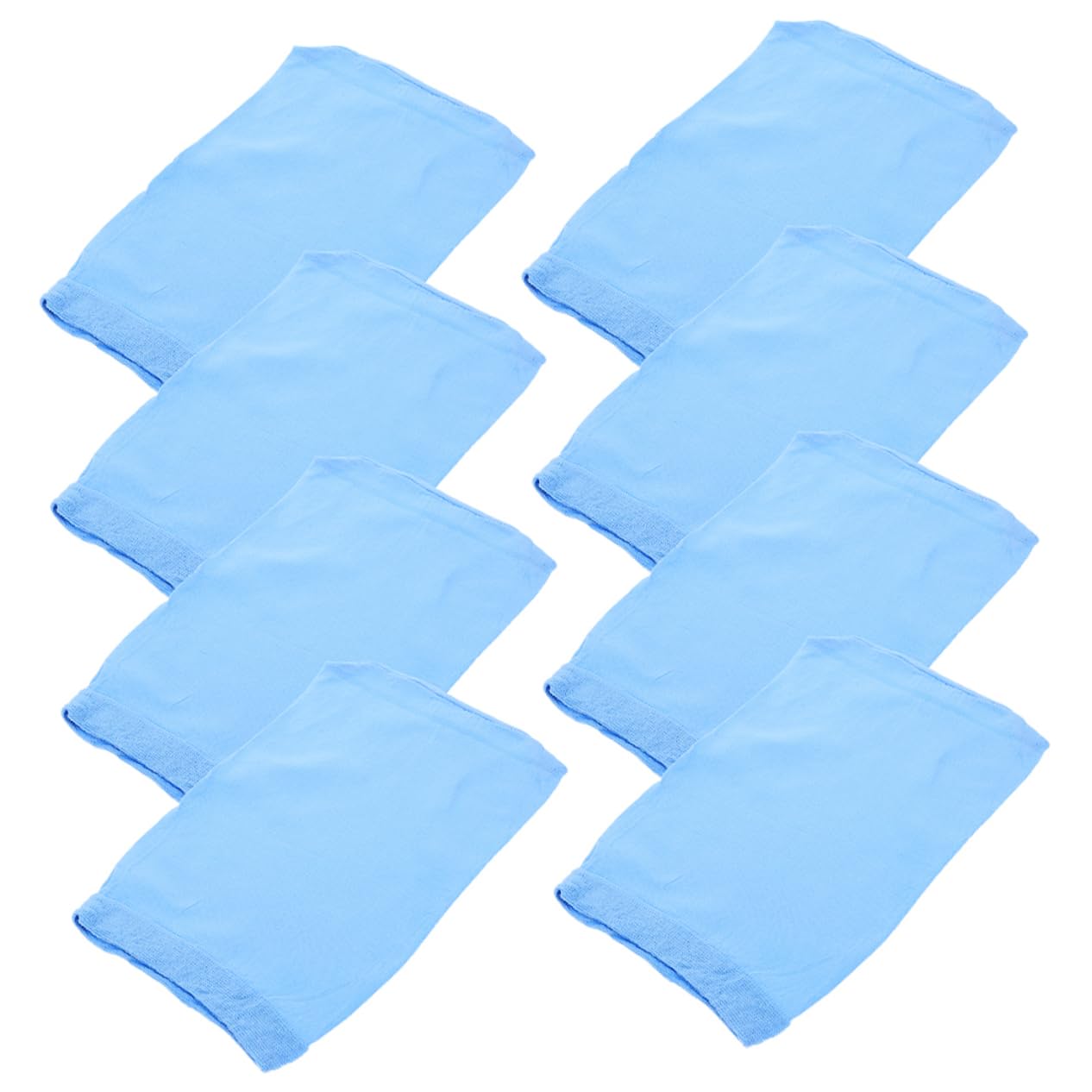 POPETPOP 3 Juegos Calcetín Cesta Skimmer Filtros De Esponja para Acuario Neto Frasco Cesta De Piscina Red Skimmer De Hojas De Piscina Escoba De Piscina Tanque Nylon Blue 25 Piezas * 3