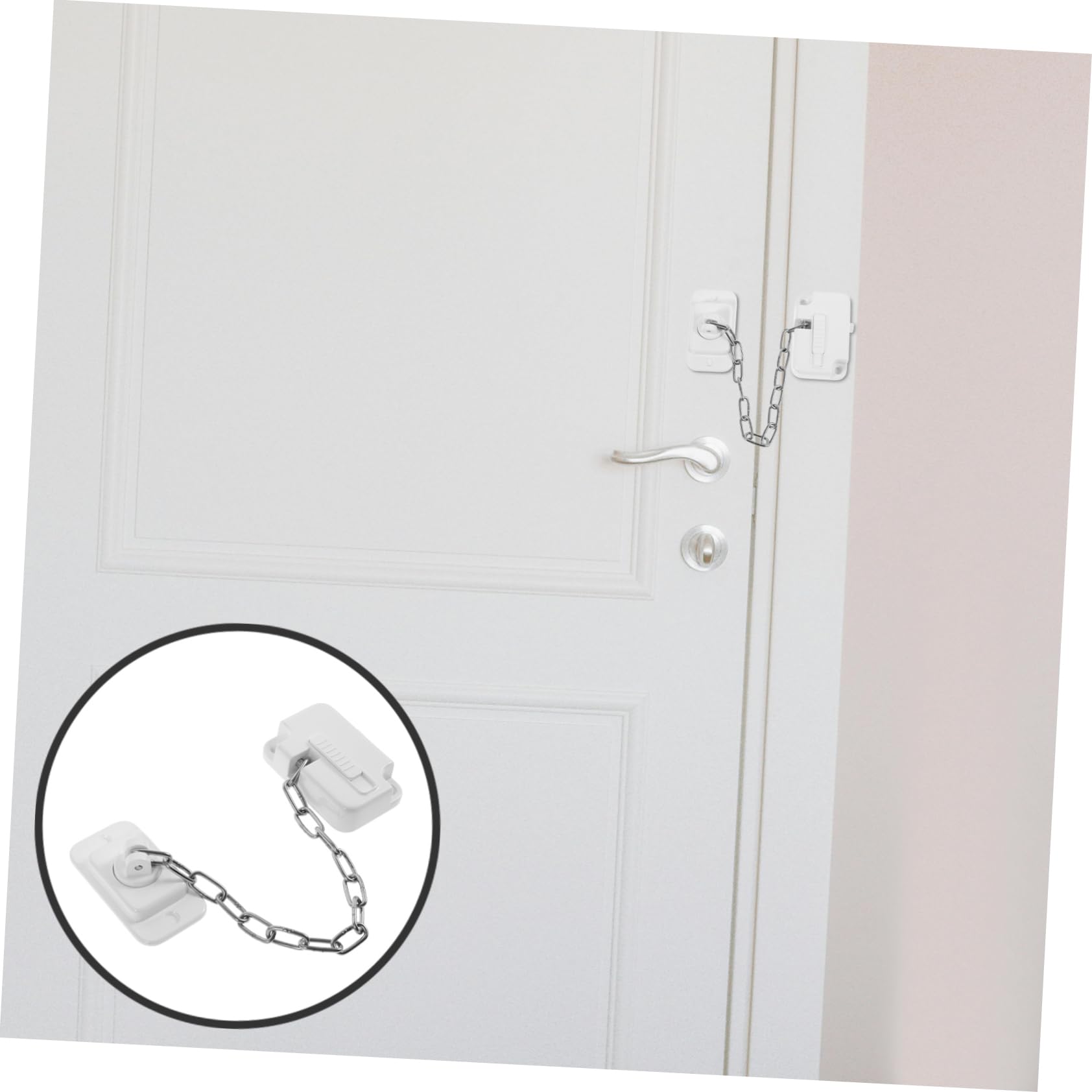 Operitacx 4 Pezzi Lucchetto Di Sicurezza Per Finestre Catena Per Porta Resistente Catena In Acciaio Inossidabile Lucchetto A Catena Lucchetti A Catena Per Porta Catena Per Porta Catene Per