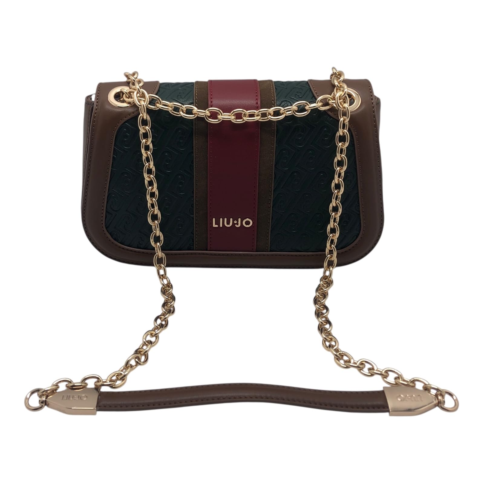 Liu Jo JEANS Borsa M Crossbody, Foresta, AF6108 E1141