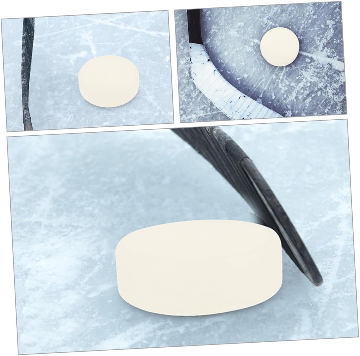 BESTonZON Indoor Hockey Puck Lightweight Ice for Skill Development Training for Beginners Pros Smooth Glide