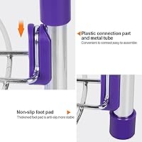 Vista 7 de Organizador de ollas, organizador de ollas y sartenes de 5 niveles para organización y almacenamiento de cocina, soportes ajustables para tapas